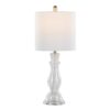 Bishop - Contemporary Table Lamp (Set of 2) - Clear / Nickel / White - Image 3