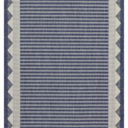 Sunshine - 5'3" X 7'3" Indoor, Outdoor Area Rug - Blue