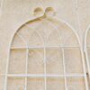2 Pack Metal Garden Trellis Rustproof For Climbing Plant Outdoor Flower Support - Cream White - Image 11