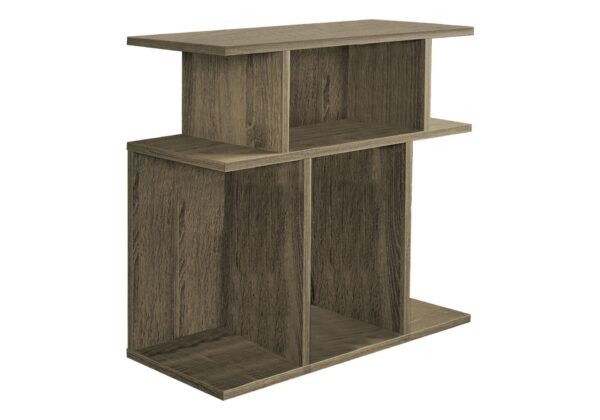 Accent Table, Side Contemporary - Taupe
