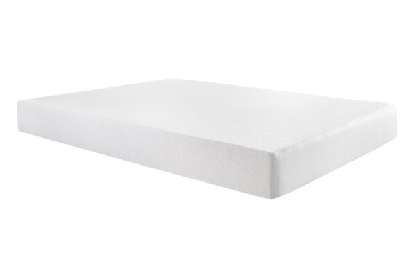 10" Twin Long Memory Foam Mattress - White