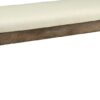 Claudia - Bench - Beige / Salvage Brown - Image 4