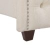 Marcella - Queen Upholstered Shelter Headboard Bed Set - Sky Neutral Beige - Image 7