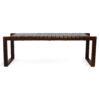 Christina - Leather Bench - Cognac / Dark Brown / Tan - Image 2