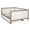 Full Size Daybed With Trundle And Nailhead Decoration - Wood - Image 11