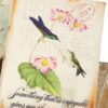 Book Boxes With Birds, Flowers, And Handwriting Design (Set of 4) - Multi - Image 7