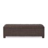 Santiago - Wicker Storage Bench - Brown Multi - Image 2