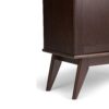 Draper - Mid Century Low Storage Cabinet - Medium Auburn Brown - Image 8