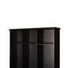 Modern Hall Tree With Entryway Bench, 3 Shelves And Drawers, Wide Hall Tree With Storage Bench For Hallway - Black - Image 18
