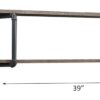 Brantley - Antique Wall Rack - Oak - Image 5