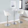 Clear - Adjustable Contemporary Bar Table - Clear - Image 3
