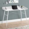 Computer Desk For Home Office, Laptop, Storage Shelves, Convenient Design - White - Image 9