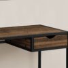 Computer Desk For Home Office, Laptop, Storage Drawer, Contemporary & Modern - Brown - Image 3