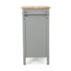 Aidah - Contemporary Kitchen Cart With Wheels - Gray - Image 10