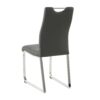 Modern Dining Chair (Set of 2), Upholstered With Cloth And Electroplated Metal Legs For Home Furniture - Charcoal Gray - Image 10