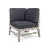 Perla - 5 Pieces Sofa Set - Dark Gray - Image 11