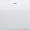 55.12" x 31.1" Acrylic Freestanding Bathtub, Contemporary Soaking Tub With Chrome Overflow And Drain I Cupc Certified For Quality Assurance, 22A02-55 - Glossy White - Image 7