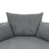 360° Swivel Chair Accent Barrel Chair Swivel Round Sofa Chair With 3 Removable Pillows For Living Room, Office And Hotel - Gray - Image 26
