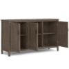 Lev - Wide Storage Cabinet - Smoky Brown - Image 9