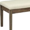 Claudia - Bench - Beige / Salvage Brown - Image 5