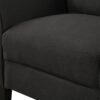 3 Seat Sofa Living Room Sofa - Black - Image 6