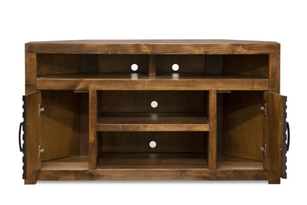 Sausalito - Corner TV Console - Brown