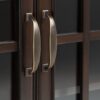 Connaught - Low Storage Cabinet - Dark Chestnut Brown - Image 3