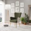 Amirra - Accent Chair - Green - Image 5