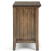 Acadian - Bedside Table - Rustic Natural Aged Brown - Image 8