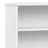 Draper - Mid Century Low Bookcase - White - Image 5