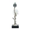 Aluminum Candle Holder & Marble Stand - Multicolor - Image 4