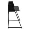 Computer Desk For Home Office, Laptop, Storage Shelves, Modern - Black - Image 3