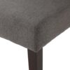 Elegant Tufted Dining Chair (Set of 2) With High Backrest - Dark Gray - Image 11