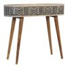 Inlay - Edessa Bone Console Table - Oak - Image 3