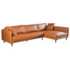 Cairo - Sectional Right Sofa - Cognac - Image 2
