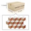 Hexagon Water Jet Marble Tiles For Floor And Wall Polished Stone - Red / White / Gold - Image 10