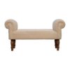 Boucle Bench - Cream - Image 11