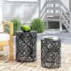 Metal (Set of 2) End Table - Black - Image 5