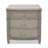 Dauphin - 3 Drawer Accent End Table - Merino White - Image 2