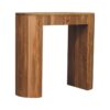 Soba - Straight Console Table - Oak - Image 2