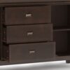 Artisan - Large Sideboard Buffet - Dark Chestnut Brown - Image 6