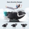 Bosscare - 2023 New Massage Full Body Chairs With Ai Voice, App Control Zero Gravity Shiatsu Recliner Massage Chair - Black - Image 4