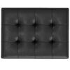 Shay - Mid Century Small Coffee Table Storage Ottoman - Distressed Black - Image 4