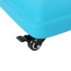 Stylish Concrete Square Wheelie Umbrella Base With Stainless Steel Pole Handle - Teal - Image 8