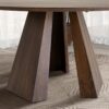 Bolton - Round Dining Table - Walnut - Image 2