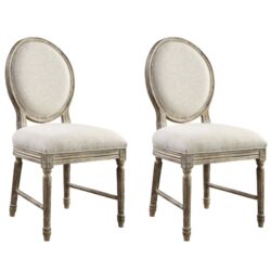 Ludin - Upholstered Dining Chairs (Set of 2) - Brown