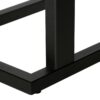 Accent Table, C - Shaped, Contemporary Convenient Design - Gray - Image 7