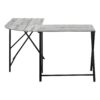 Computer Desk, Home Office, Corner, L Shape, Laptop, Contemporary / Modern - Gray - Image 3