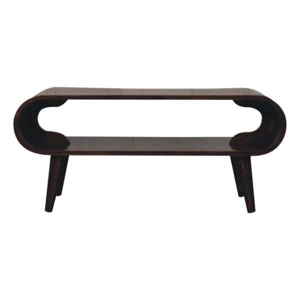 Amaya - Wooden Coffee Table - Walnut