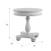 Mariano - Round End Table - Gray - Image 5